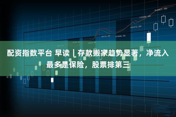 配资指数平台 早读｜存款搬家趋势显著，净流入最多是保险，股票排第三
